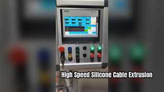 High Speed Silicone Cable Extrusion Line