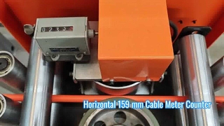 Horizontal 159 mm Cable Meter Counter